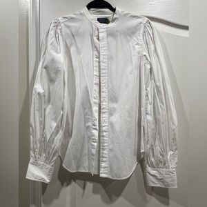 Polo Ralph Lauren white poplin shirt